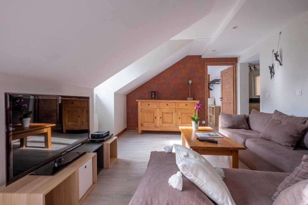 L'Appart 52, Magnifique Duplex En Plein Coeur De Chamonix-Mont-Blanc Exterior photo