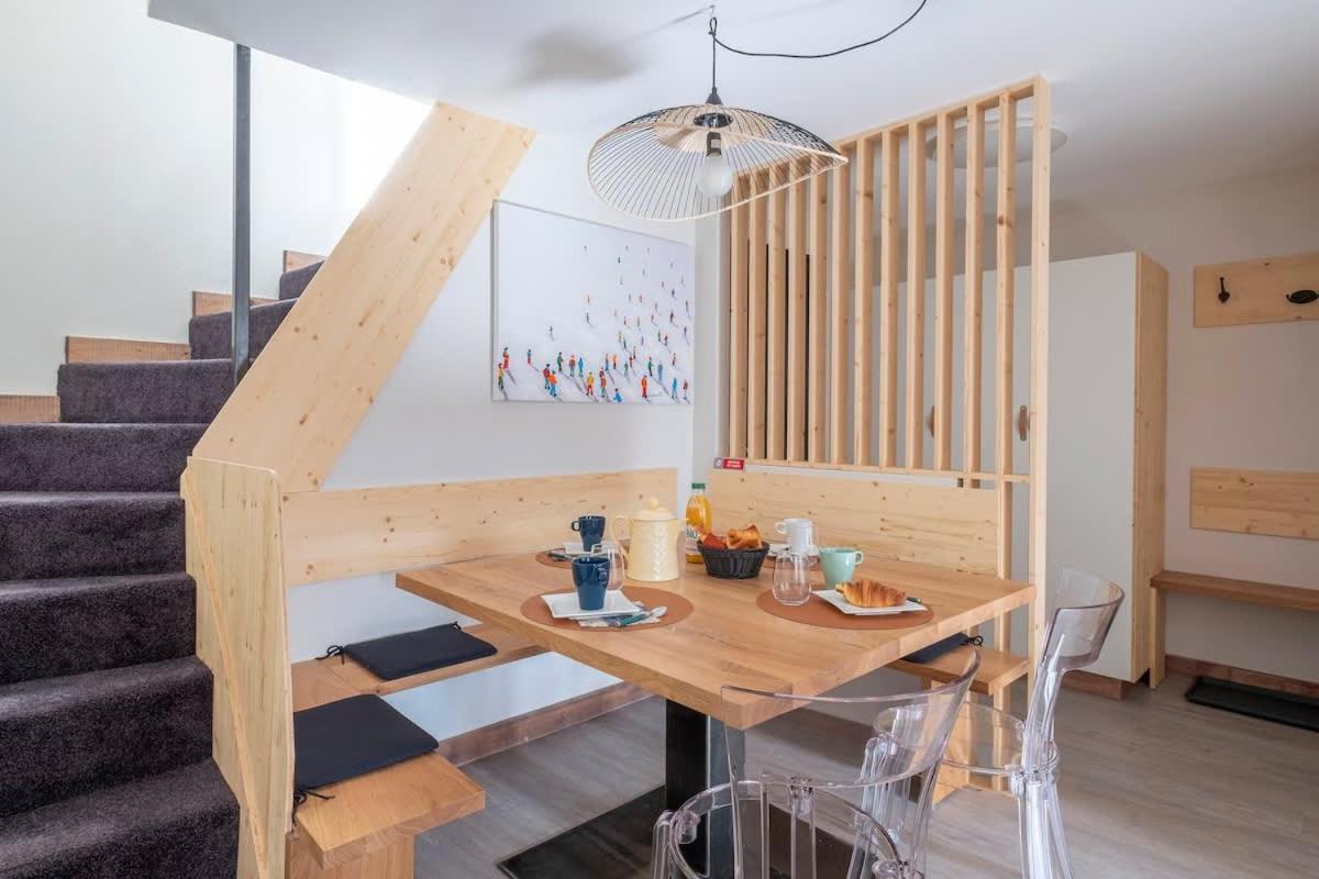 L'Appart 52, Magnifique Duplex En Plein Coeur De Chamonix-Mont-Blanc Exterior photo